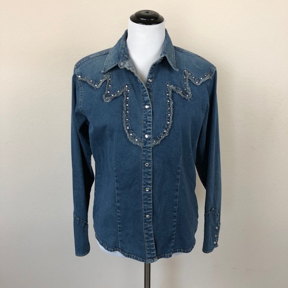 Wrangler Tops - Wrangler Denim Shirt